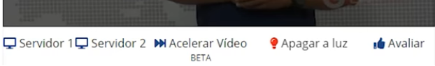 Opções das Vídeo Aulas 1 Opções das Vídeo Aulas 1