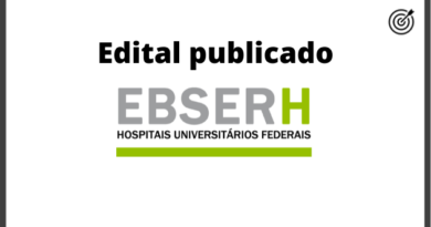 Processo Seletivo EBSERH 2020 – Edital Publicado Processo Seletivo EBSERH 2020