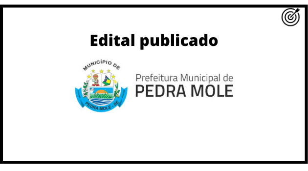 Concurso da PREFEITURA DE PEDRA MOLE SE 2020