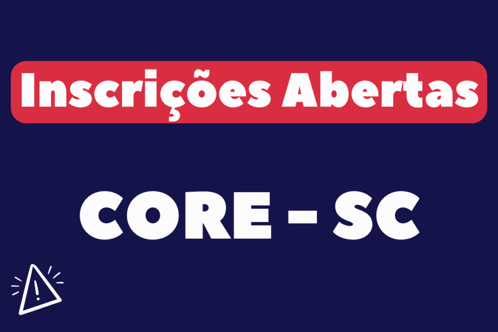 Concurso CORE SC 2024