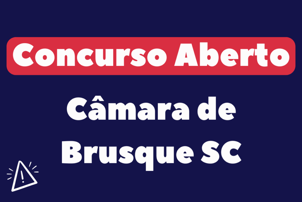 Concurso da Câmara de Brusque SC