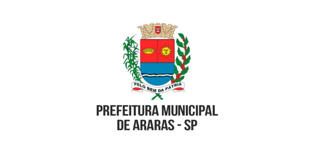 Concurso da Prefeitura de Araras SP 2025