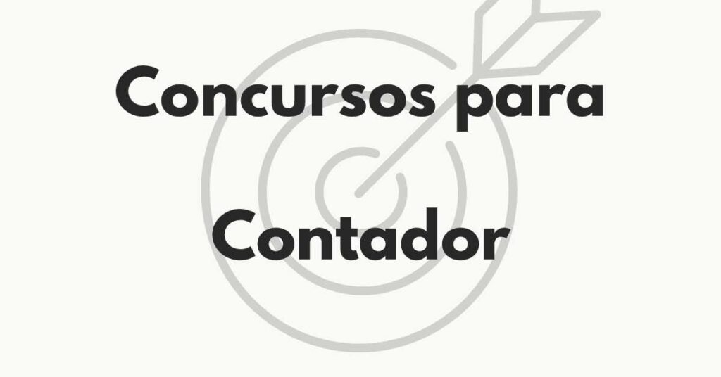 Concursos para Contador