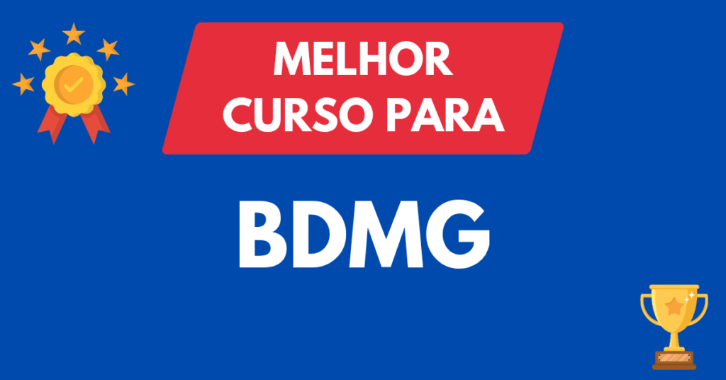 Melhor curso para concurso BDMG