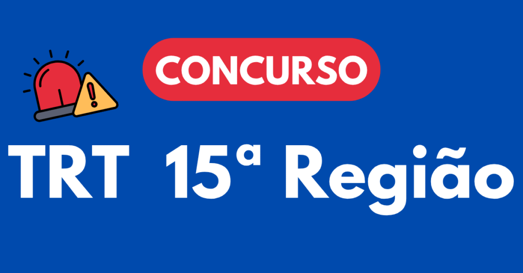 Concurso TRT 15ª Região