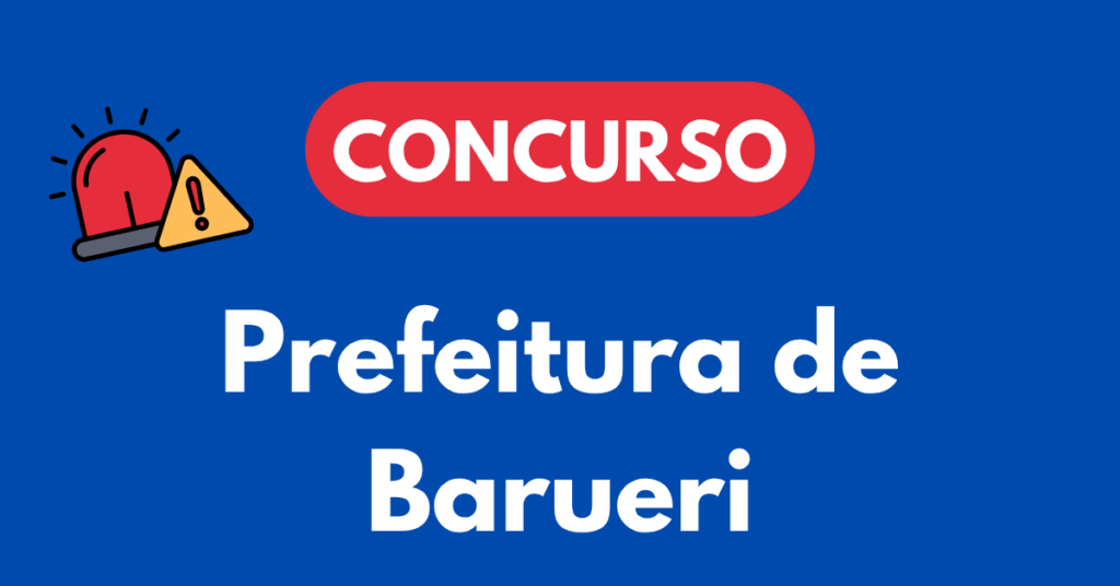 Concurso da Prefeitura de Barueri