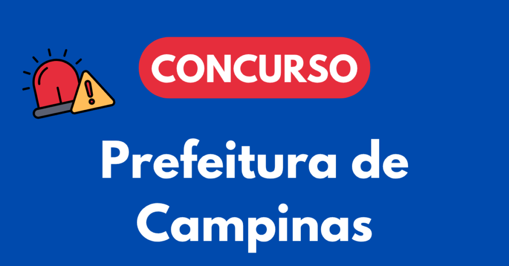 Concurso da Prefeitura de Campinas