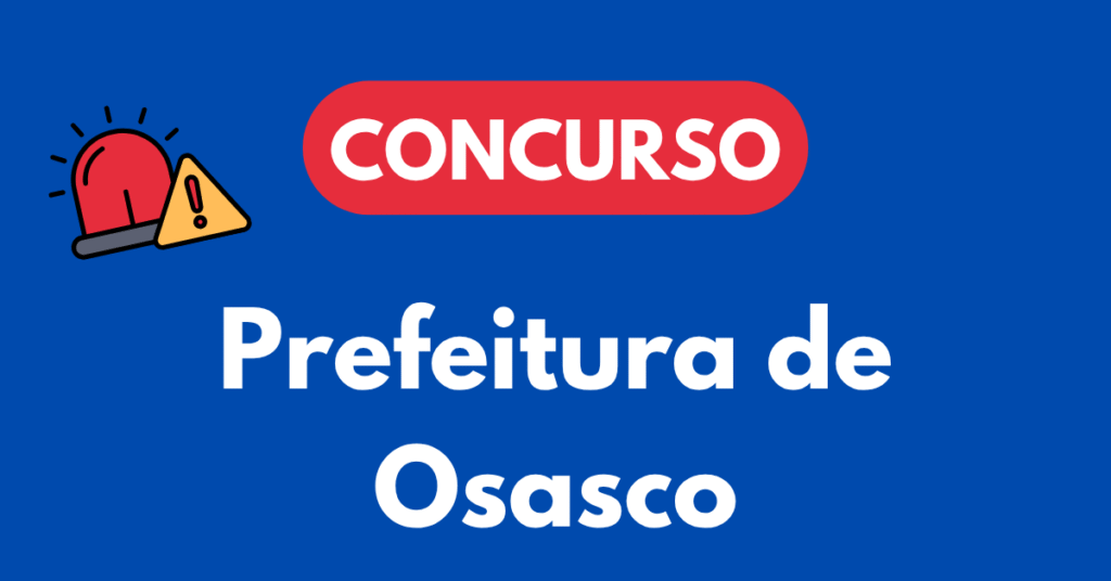 Concurso da Prefeitura de Osasco SP