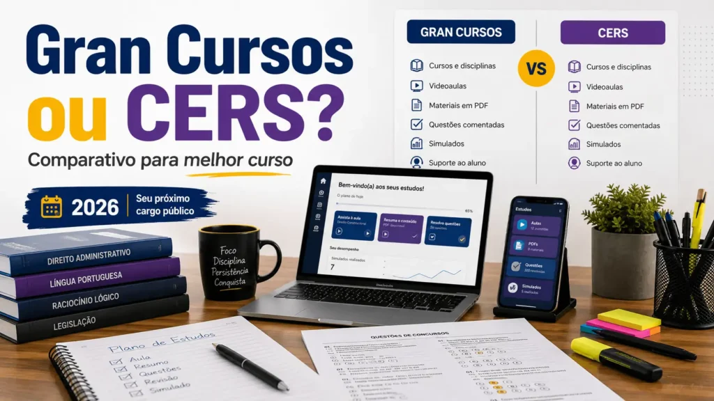 Gran Cursos ou CERS - Qual é Melhor para Concursos
