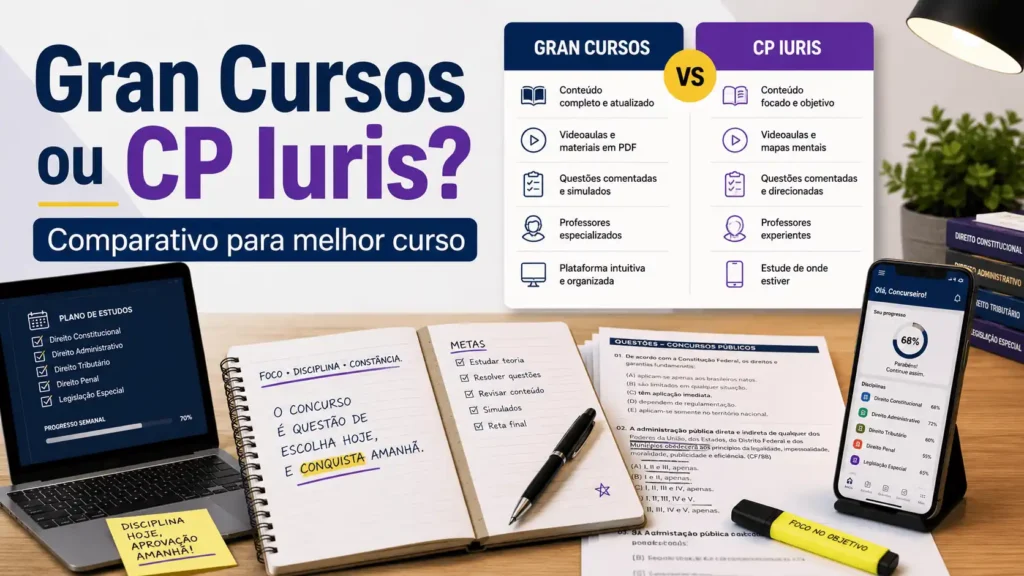 Gran Cursos ou CP Iuris