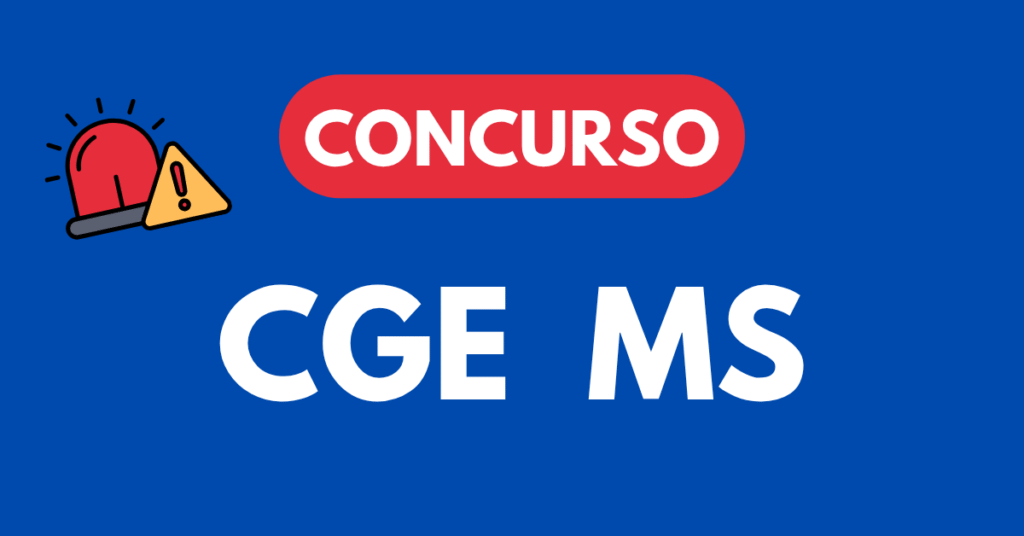 Concurso CGE MS