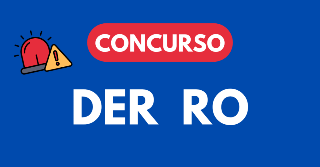 Concurso DER RO