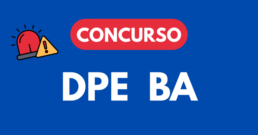 Concurso DPE BA