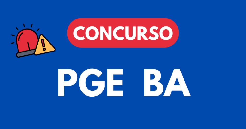 Concurso PGE BA