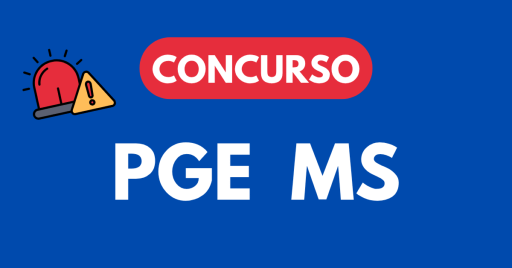 Concurso PGE MS