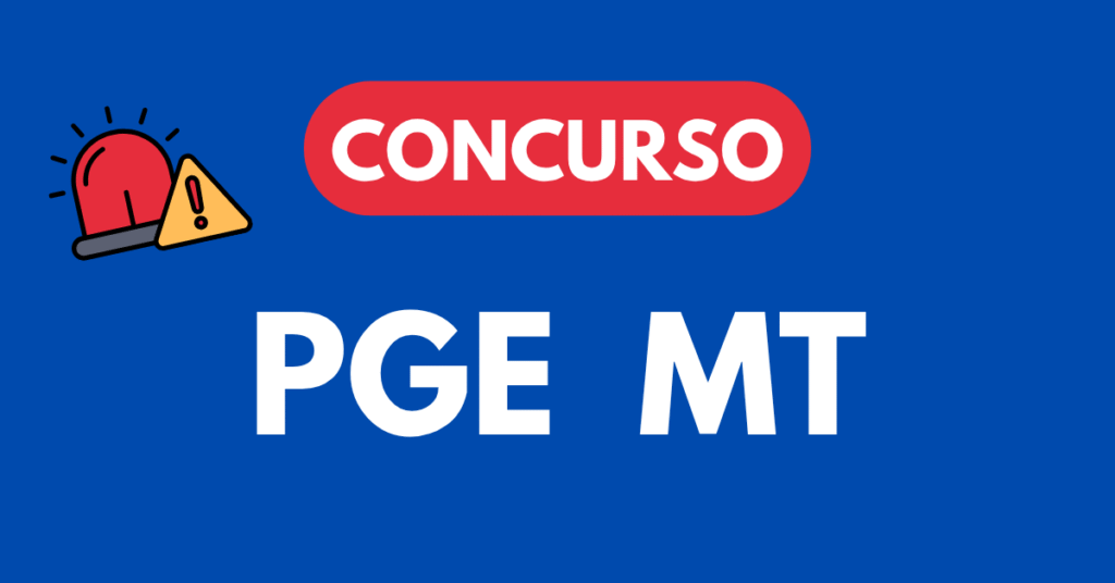 Concurso PGE MT