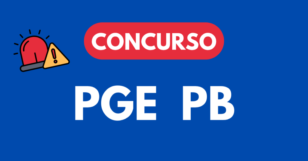 Concurso PGE PB