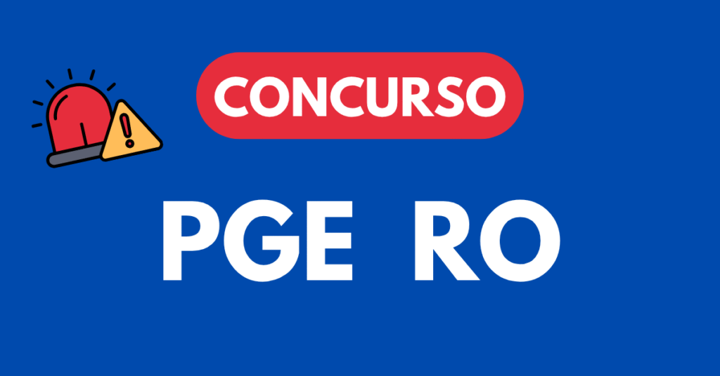 Concurso PGE RO
