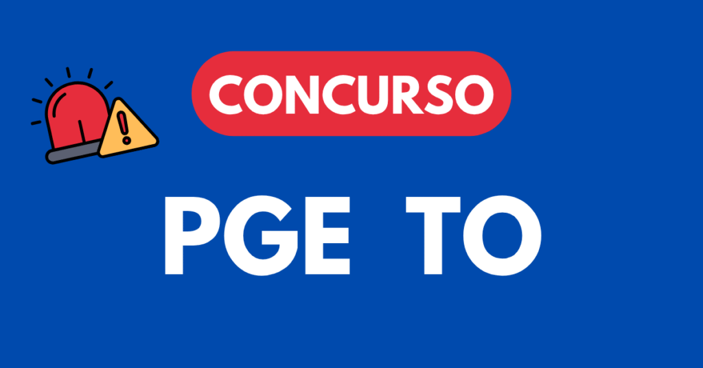 Concurso PGE TO