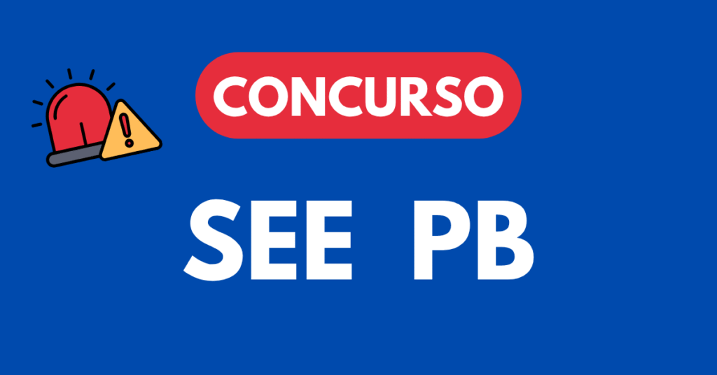 Concurso SEE PB
