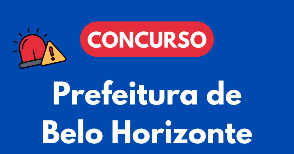 Concurso da Prefeitura de Belo Horizonte