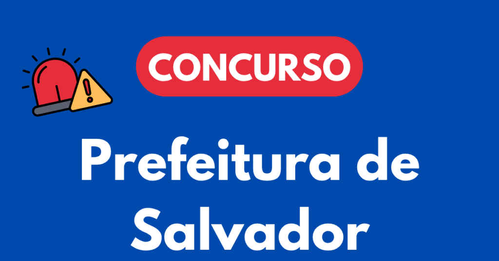 Concurso da Prefeitura de Salvador