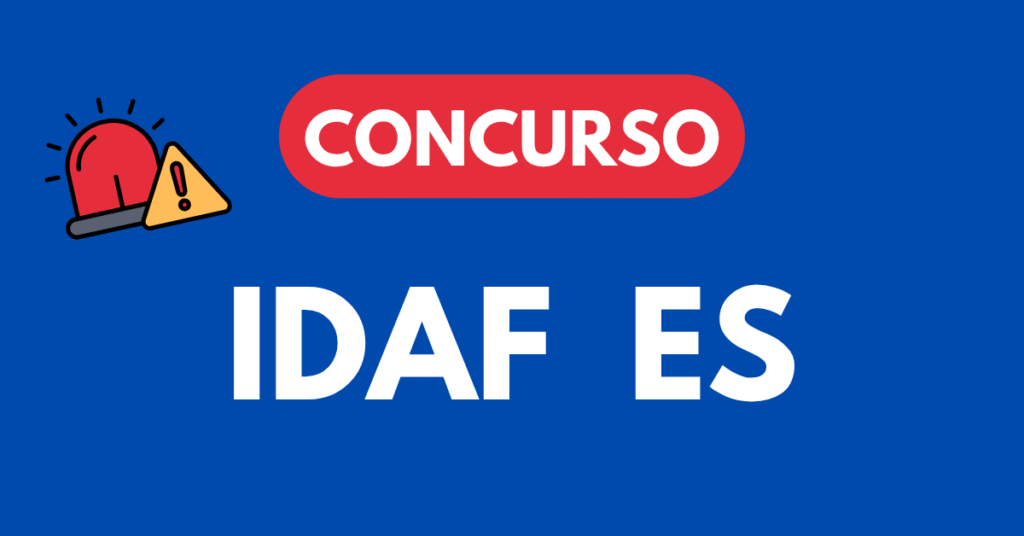 Concurso IDAF ES
