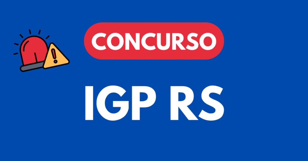 Concurso IGP RS