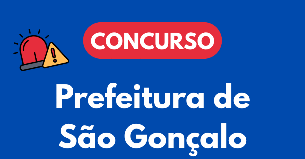 Concurso Prefeitura de São Gonçalo