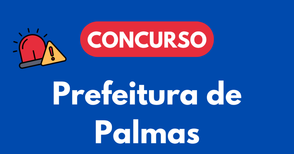 Concurso da Prefeitura de Palmas