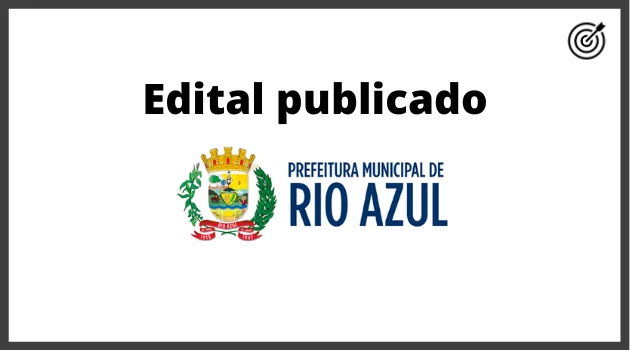 Concurso PREFEITURA DE RIO AZUL PR 2020