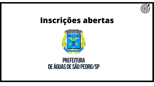 Concurso da PREFEITURA DE ÁGUAS DE SÃO PEDRO SP 2021