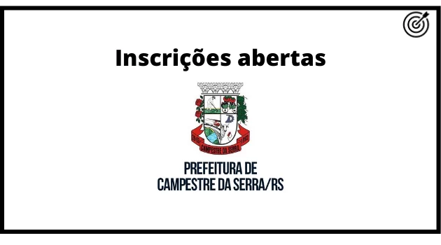 Concurso da PREFEITURA DE CAMPESTRE DA SERRA RS 2021